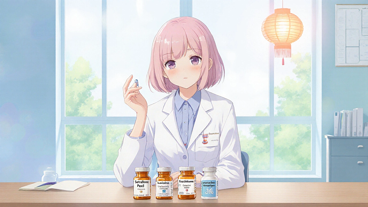 Paxil (Paroxetin) im Vergleich zu gängigen Alternativen