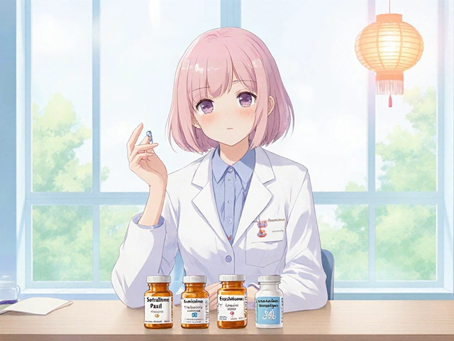 Paxil (Paroxetin) im Vergleich zu gängigen Alternativen