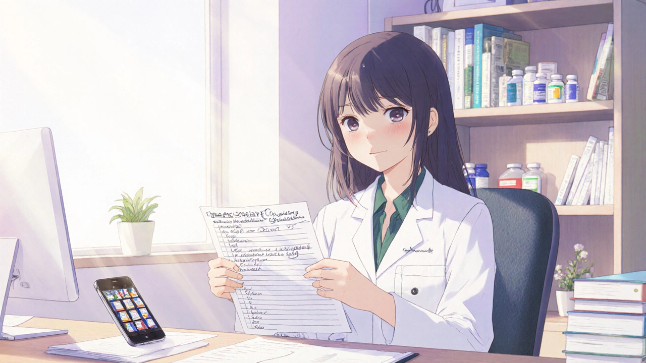 Medikamente mit Ihrem Frauenarzt besprechen: Vorbereitung und wichtige Fragen