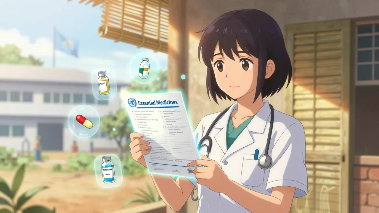 WHO-Modellformular: Internationale Standards für essentielle Generika