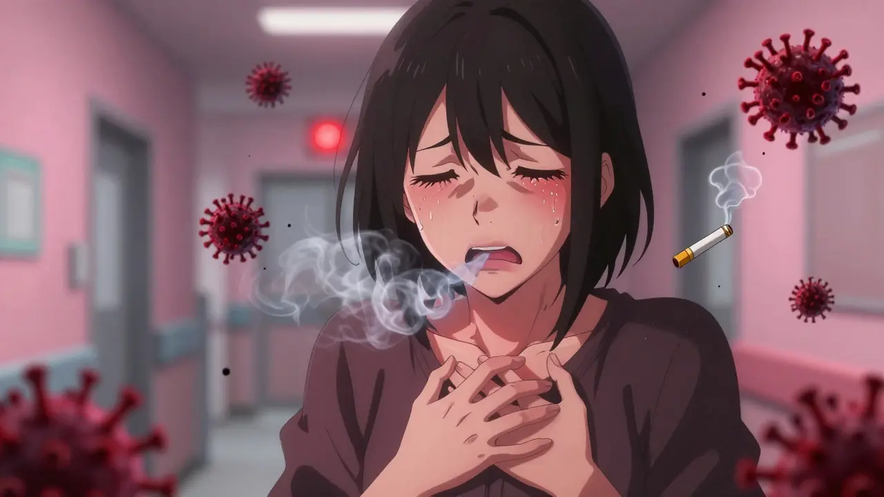 COPD-Exazerbationen: Auslöser, Symptome und Notfallbehandlung