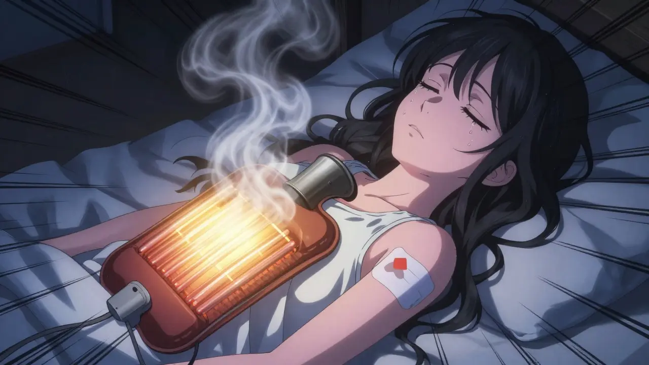 Wärme und Fentanyl-Pflaster: Erhöhte Aufnahme und Überdosisrisiko