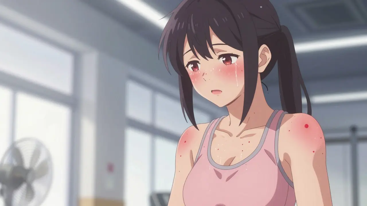 Cholinergische Urticaria: Wärmeinduzierte Nesselsucht und Prävention