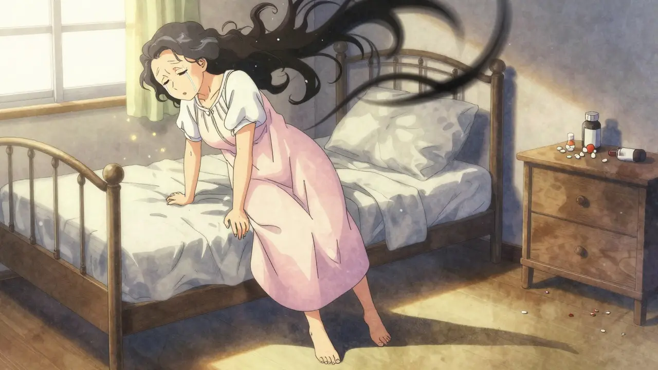 Orthostatische Hypotonie durch Medikamente: Schwindel beim Aufstehen